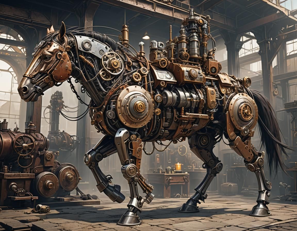 biopunk horse