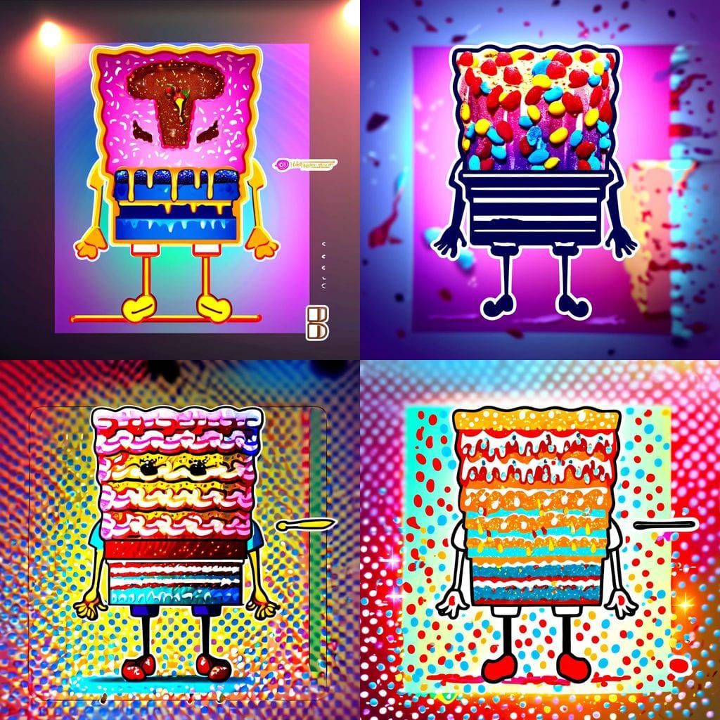 Hyperrealistic Cake Cutting Scene