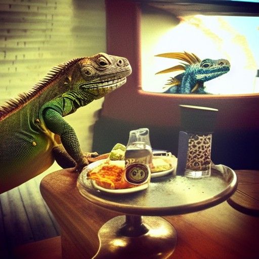 Steampunk Iguana's Icy Irish Inn Adventure