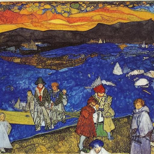 Vampires Ignite Hearts by the Blue Sea