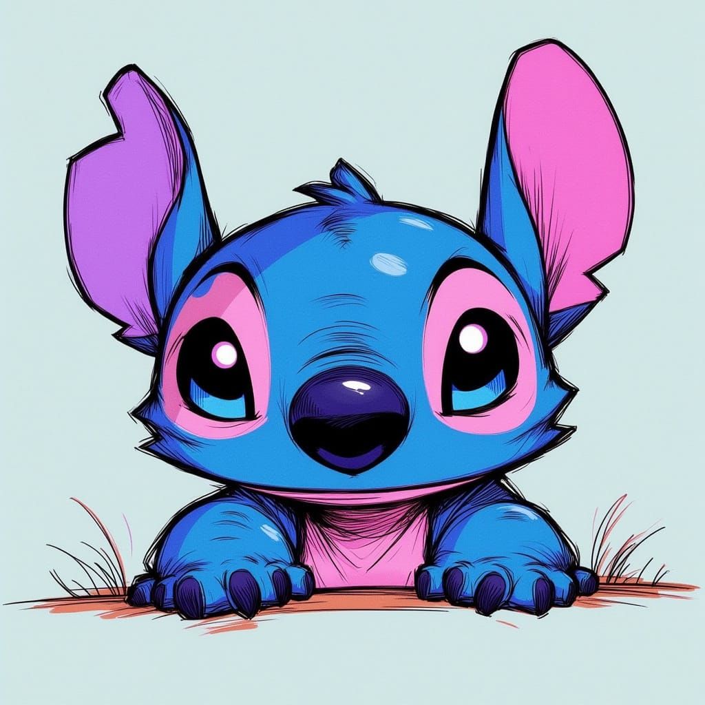 Lilo and Stitch Illustration