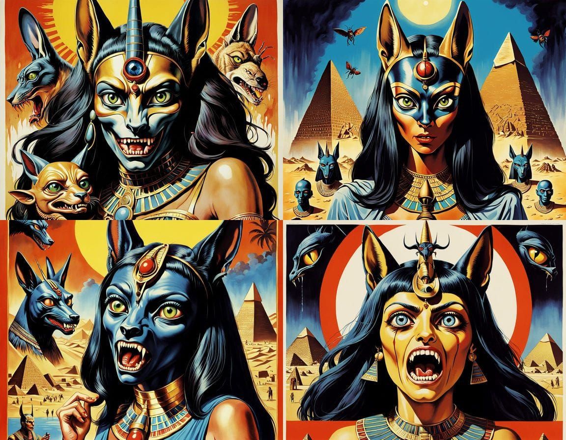 Ancient Egyptian Goddess Unveiled in Grotesque Horror