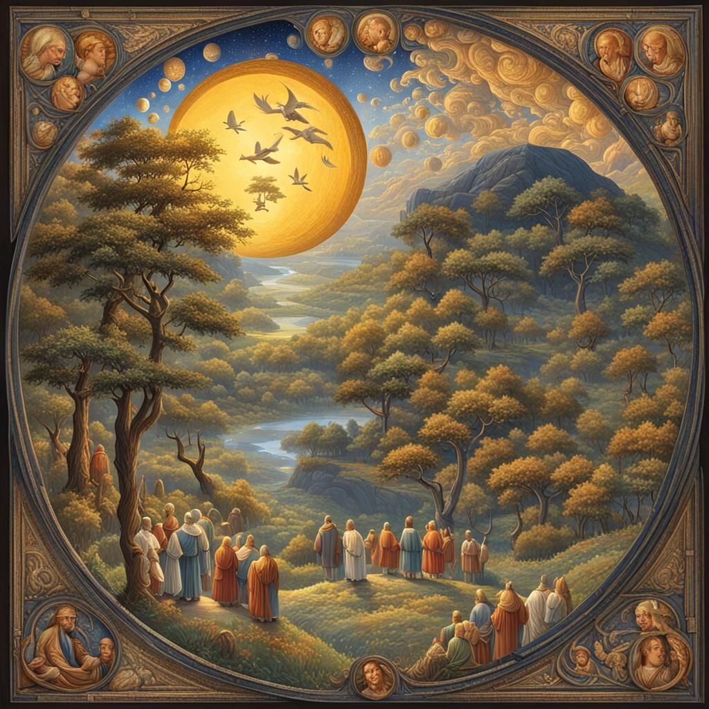 Fantastical Matte Painting: Light and Darkness