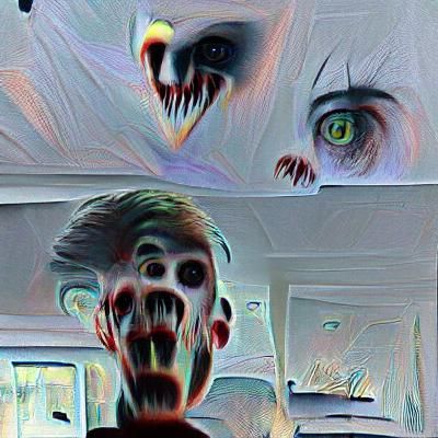 Scary Image Generated by AI