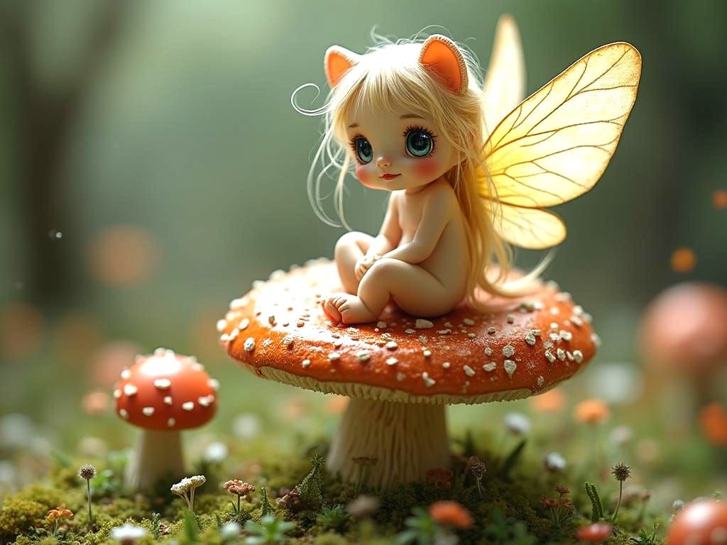 3 Fotos Set2 (3): Elfen sind auch in Fantasien zu finden. Ich hatte Glück und konnte einige fotografieren.