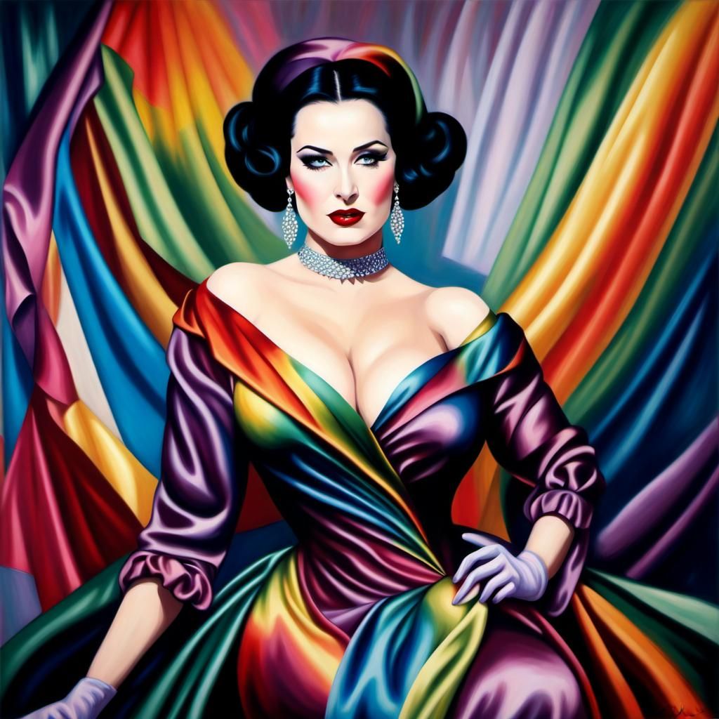 Dita Von Teese: Queen of Burlesque. Mistress of the Dark. Queen of The Nighties. Modest Big Beautiful Woman BBW Women we...