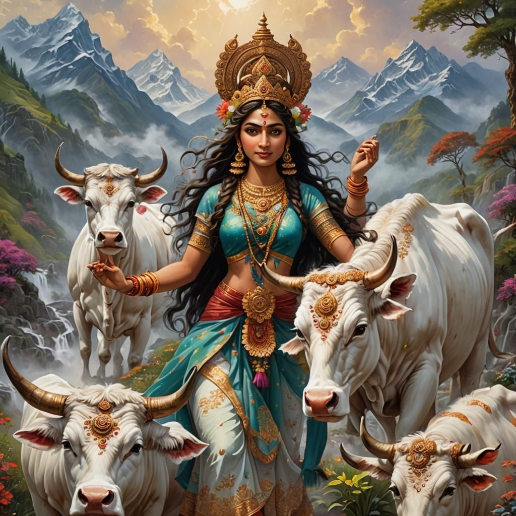 Goddess Parvati - Primordial Mother Goddess