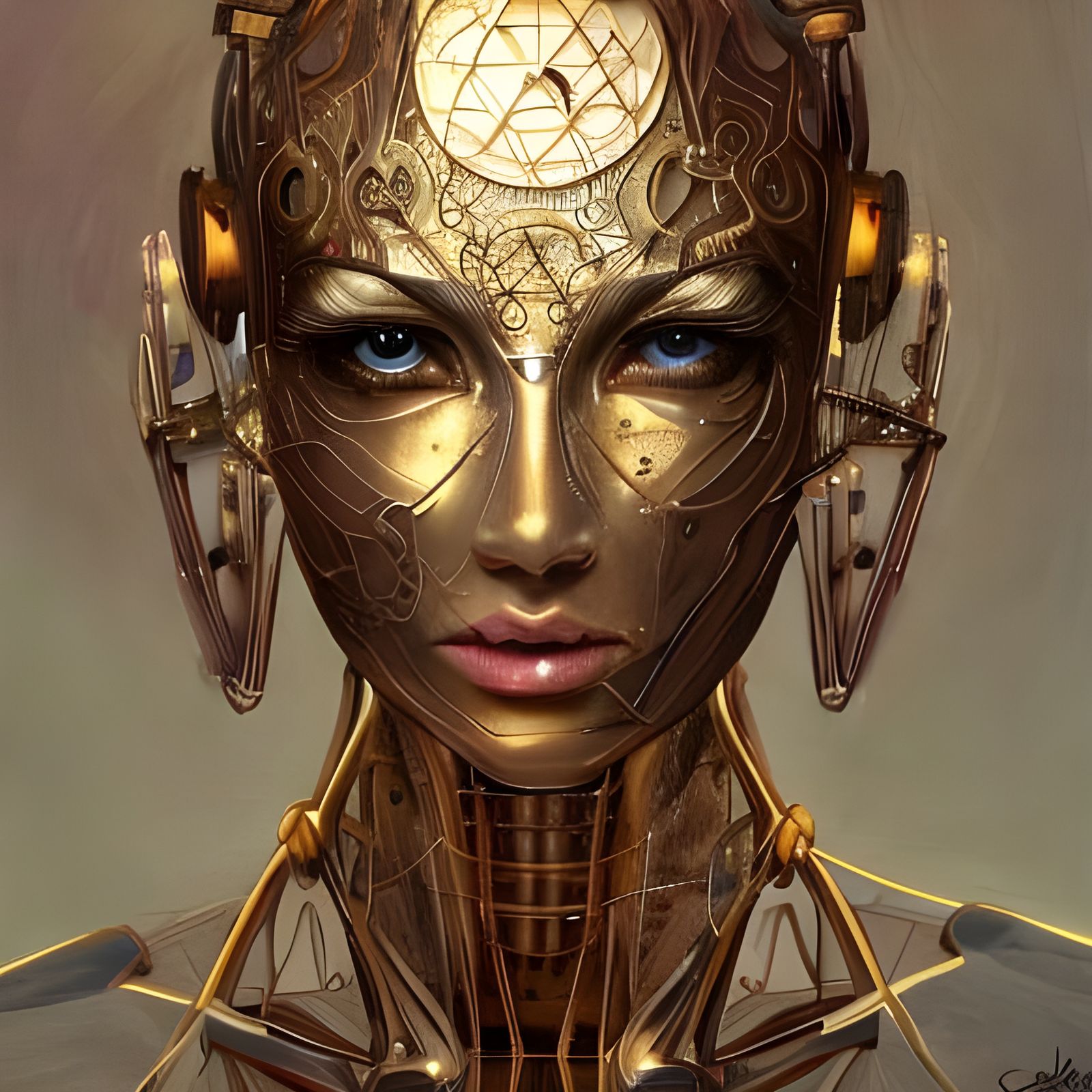 Futuristic Metropolis in a Modern Style