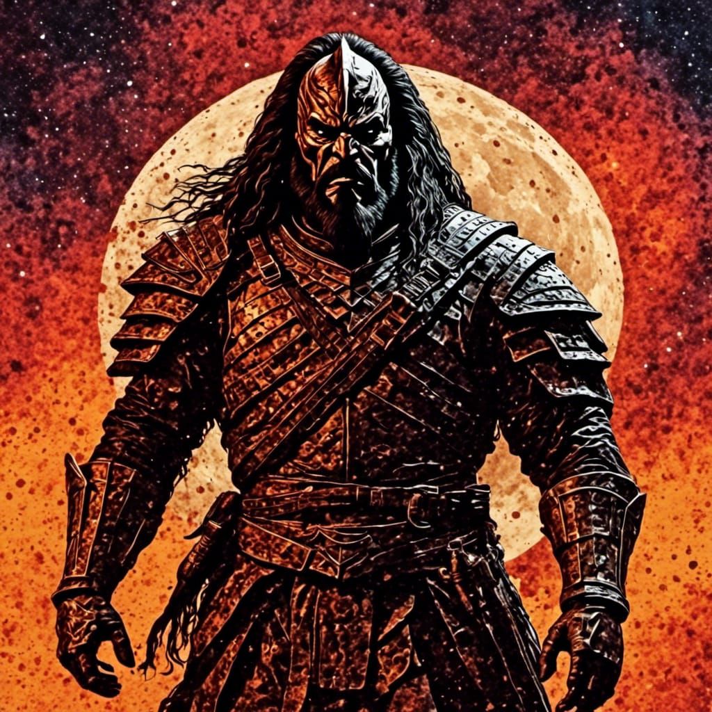 Armored Klingon Warrior