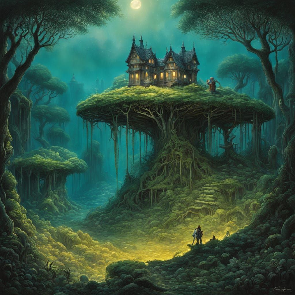 Whimsical Miniature Realms Come Alive in Vibrant, Detailed L...