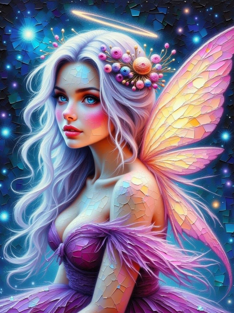 Seraphic Sylph (FiosCrackedImpasto)