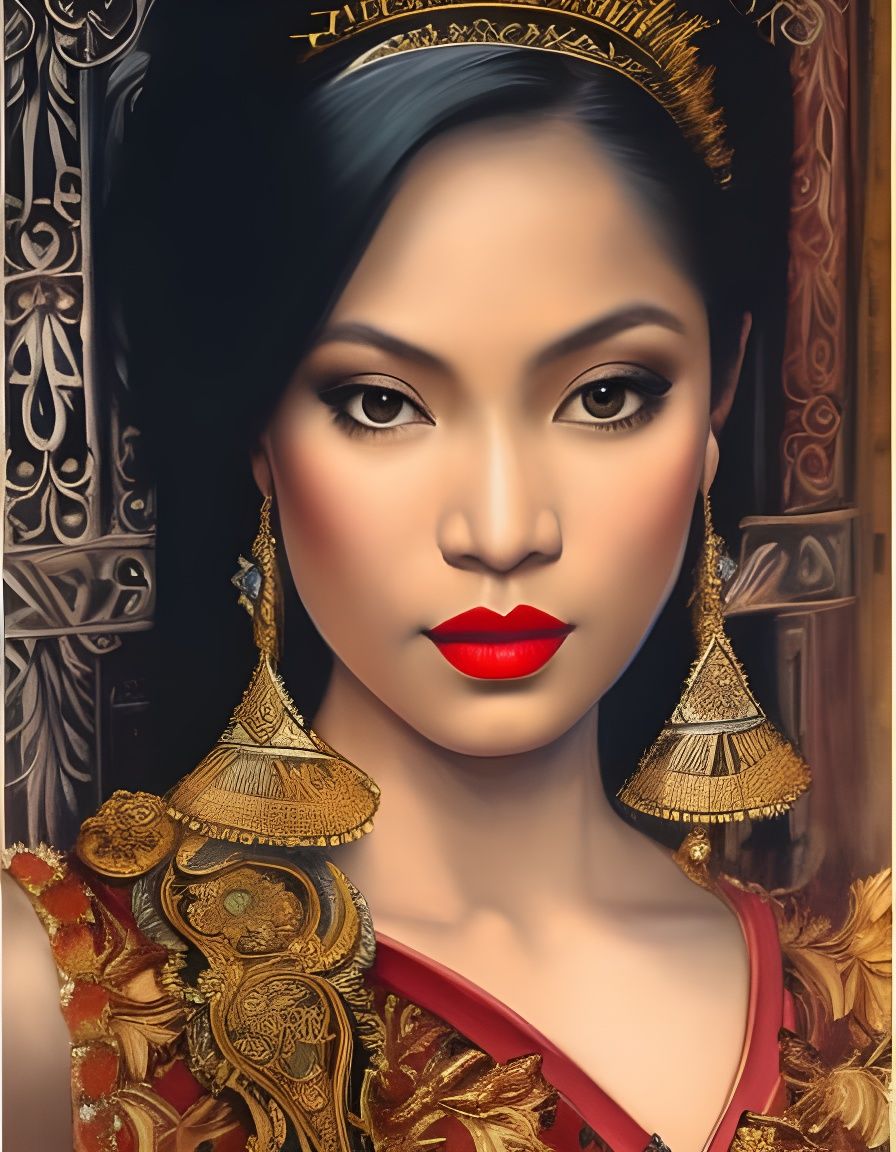 Portrait of a Filipina