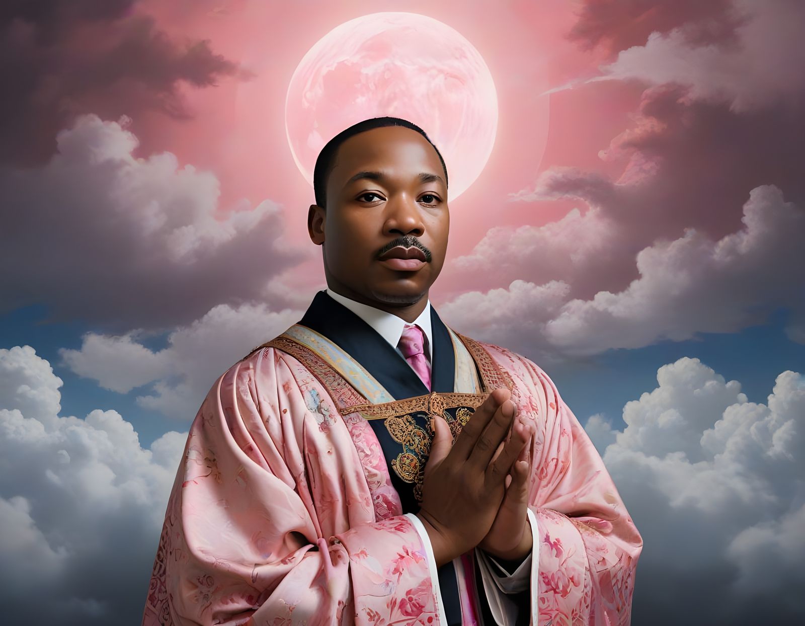 Martin Luther King Jr. as Celestial Leader
