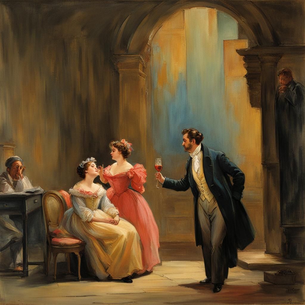 Mimi, Museta and Rodolpho