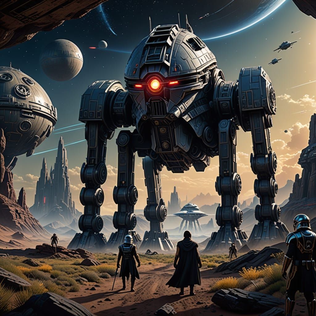Epic Sci-Fi Adventure in the Star Wars Universe