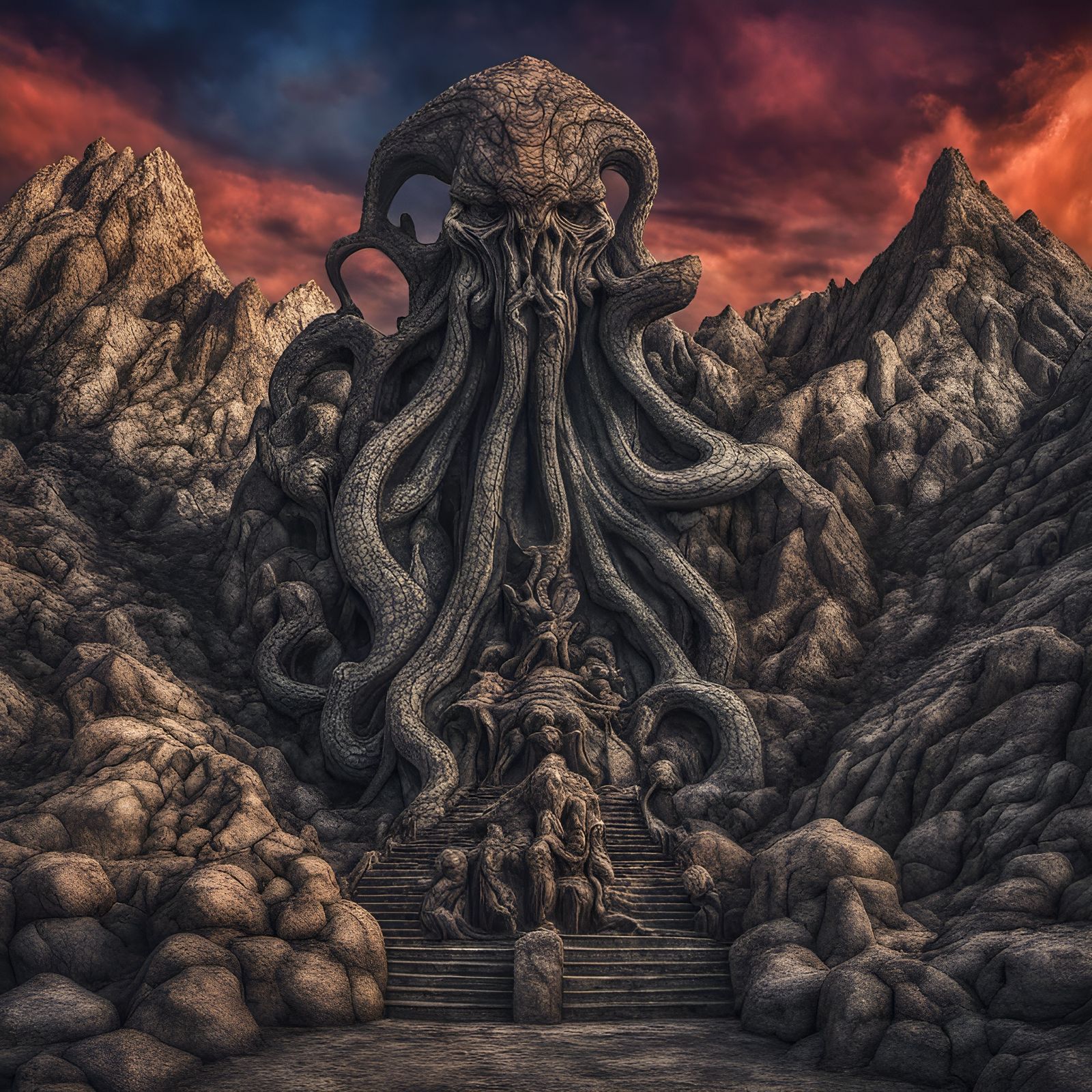 Mountain Temple of Cthulhu
