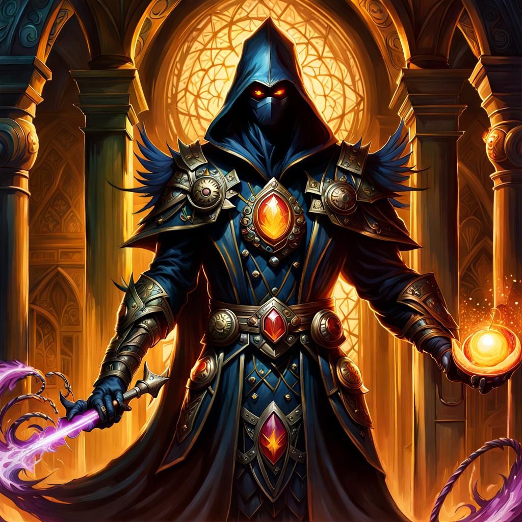 Floating Highborn in Attack Mode