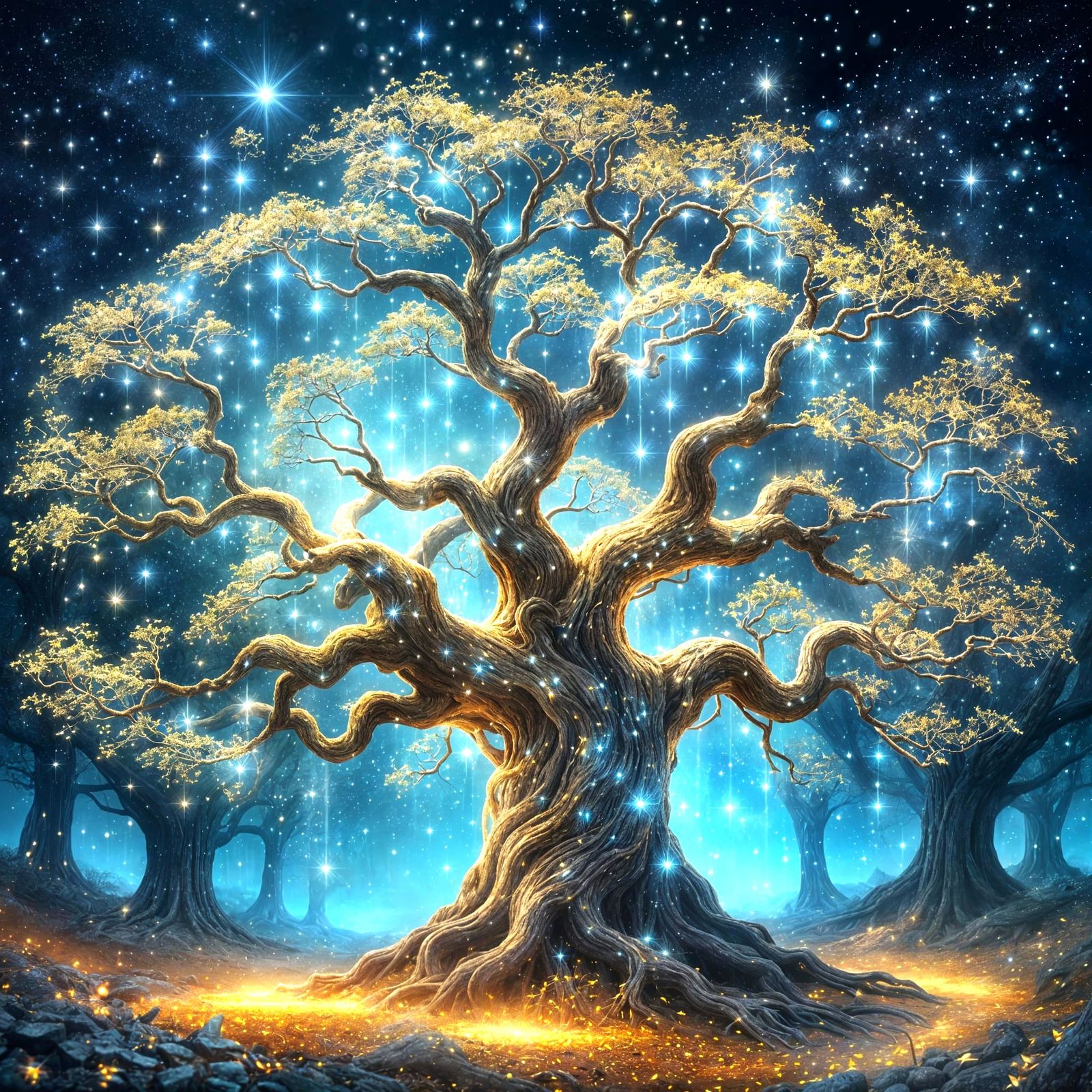 Yggdrasil the Sparkling Tree of Life