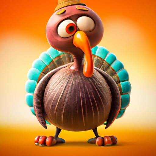 Tom the 1 eyed turkey :)