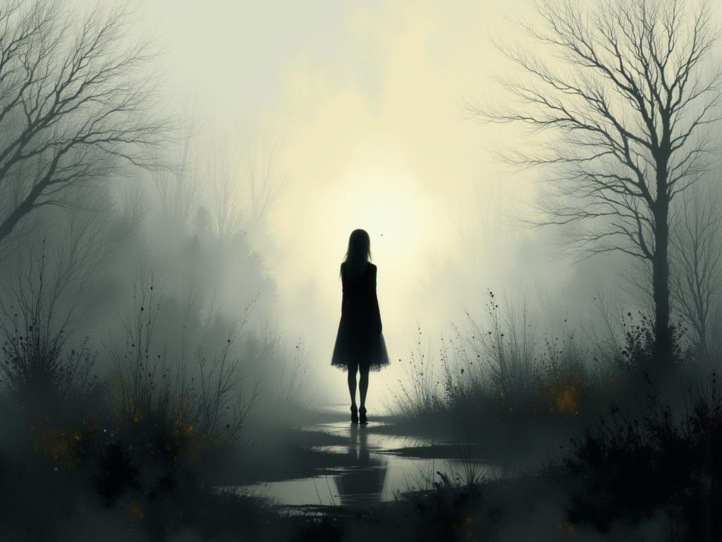 Silhouette at Dawn: A New Beginning