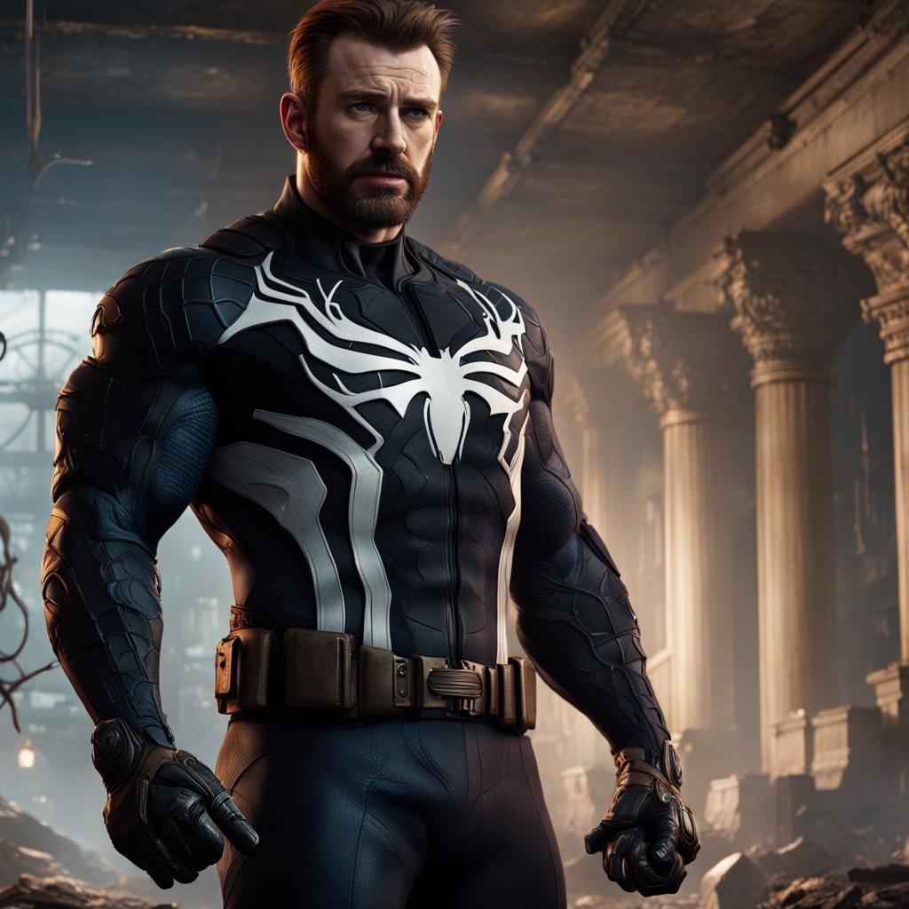 Chris Evans as Venom: Detailed Concept Art