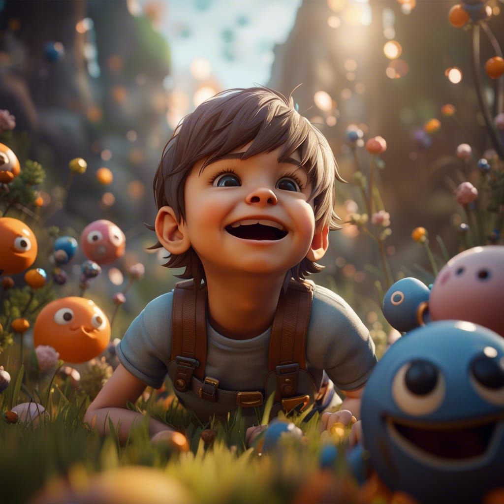 Inside an Incredibly Happy Child's Mind