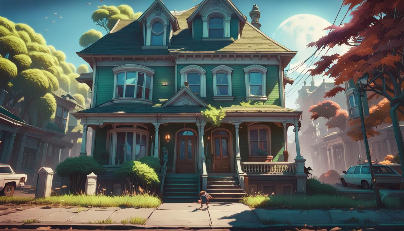 Beetlejuice Meets Ghostbusters in Detailed Digital Art