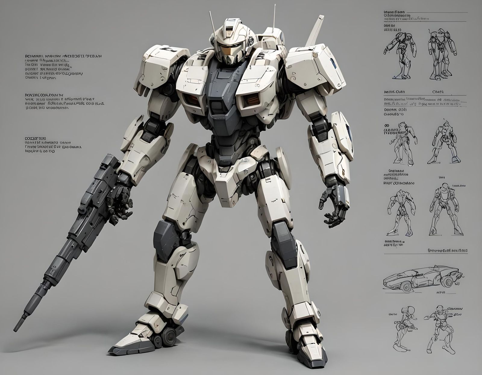 Robotech Style Light Cavalry Mech Technical Readout