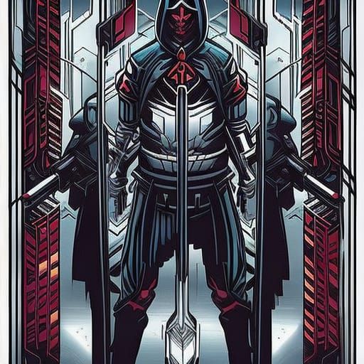John Wick Comic Book Art Illustration