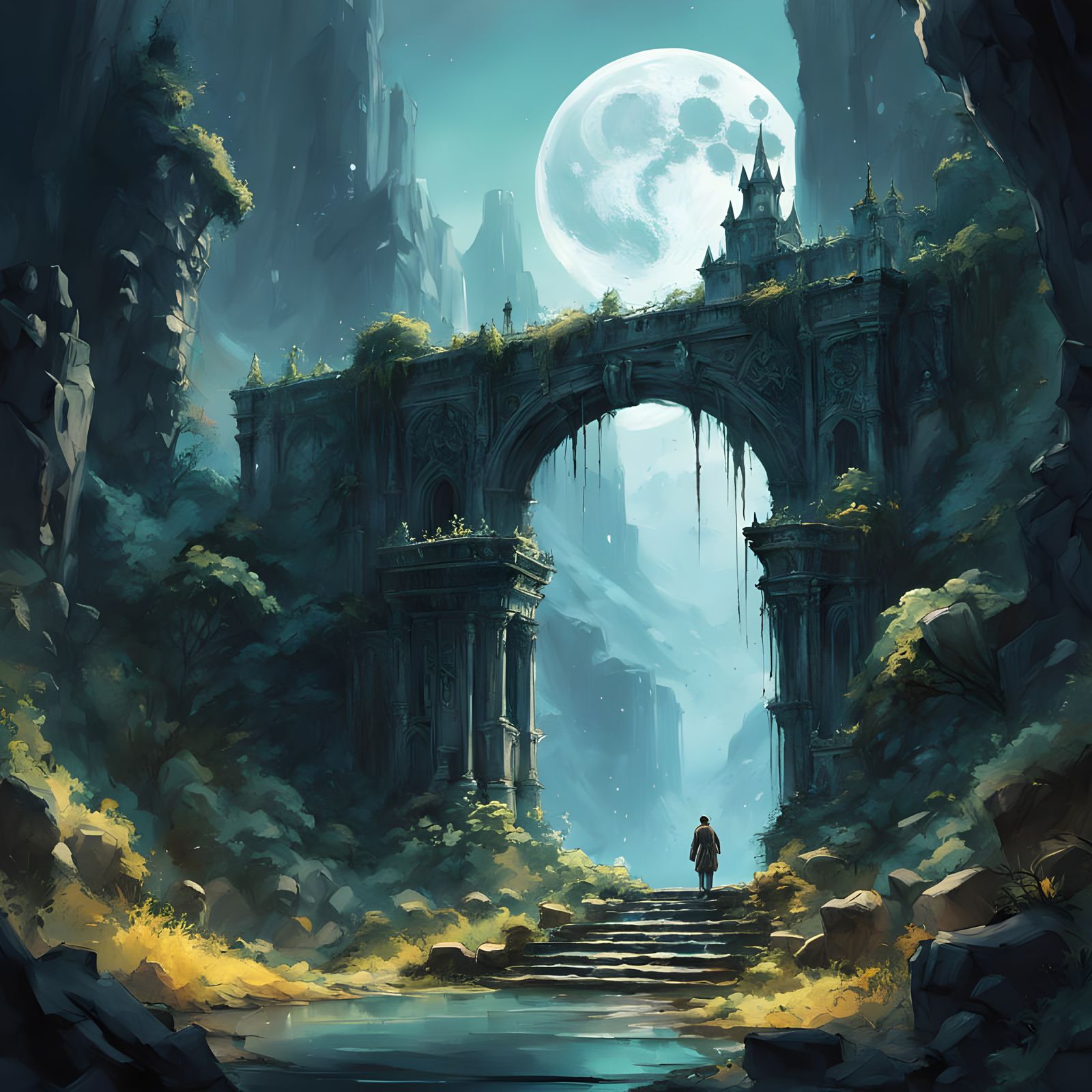 Obsidian Serpent's Lair in Silver Twilight