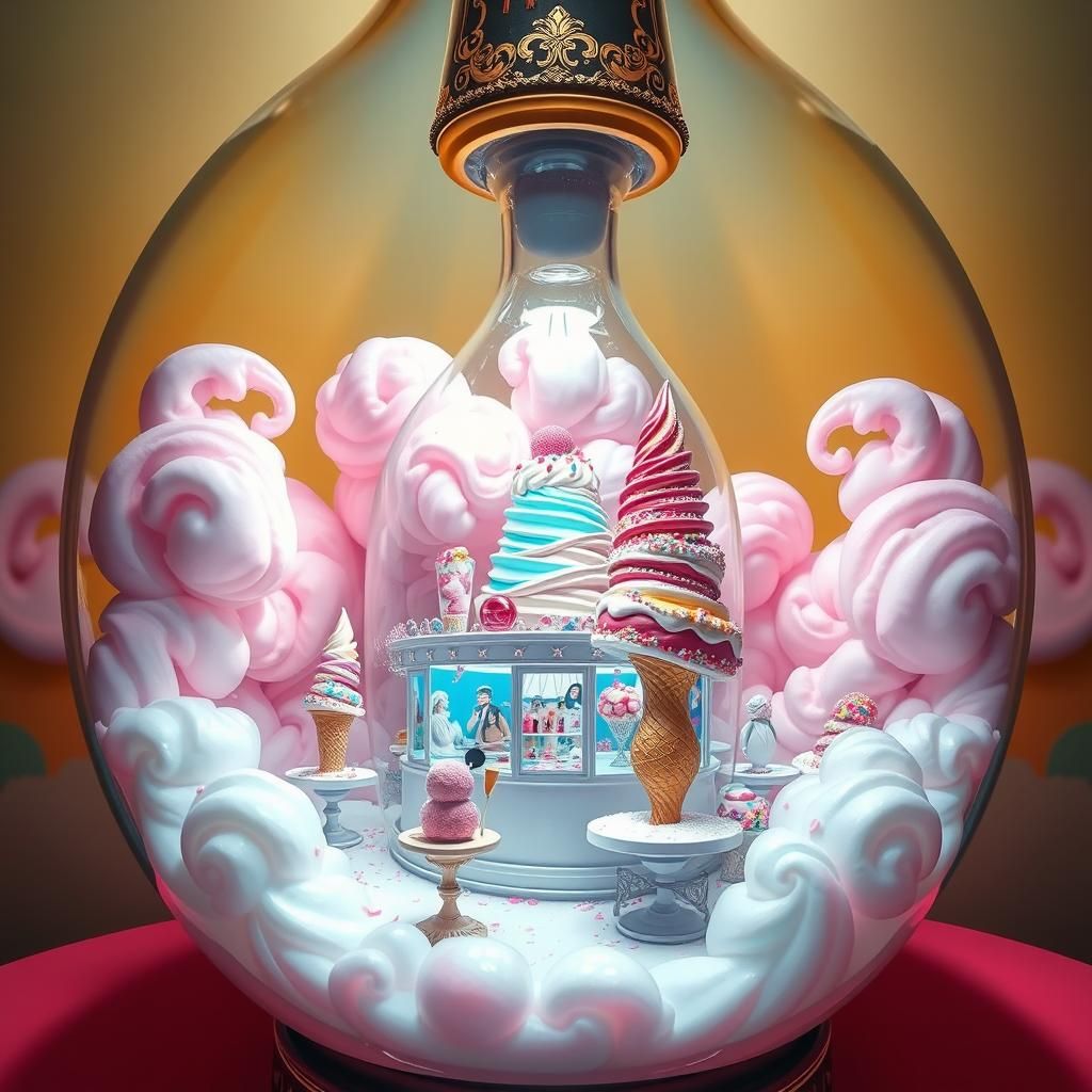 Ice Cream Utopia in a Bottle: Pop Surrealism