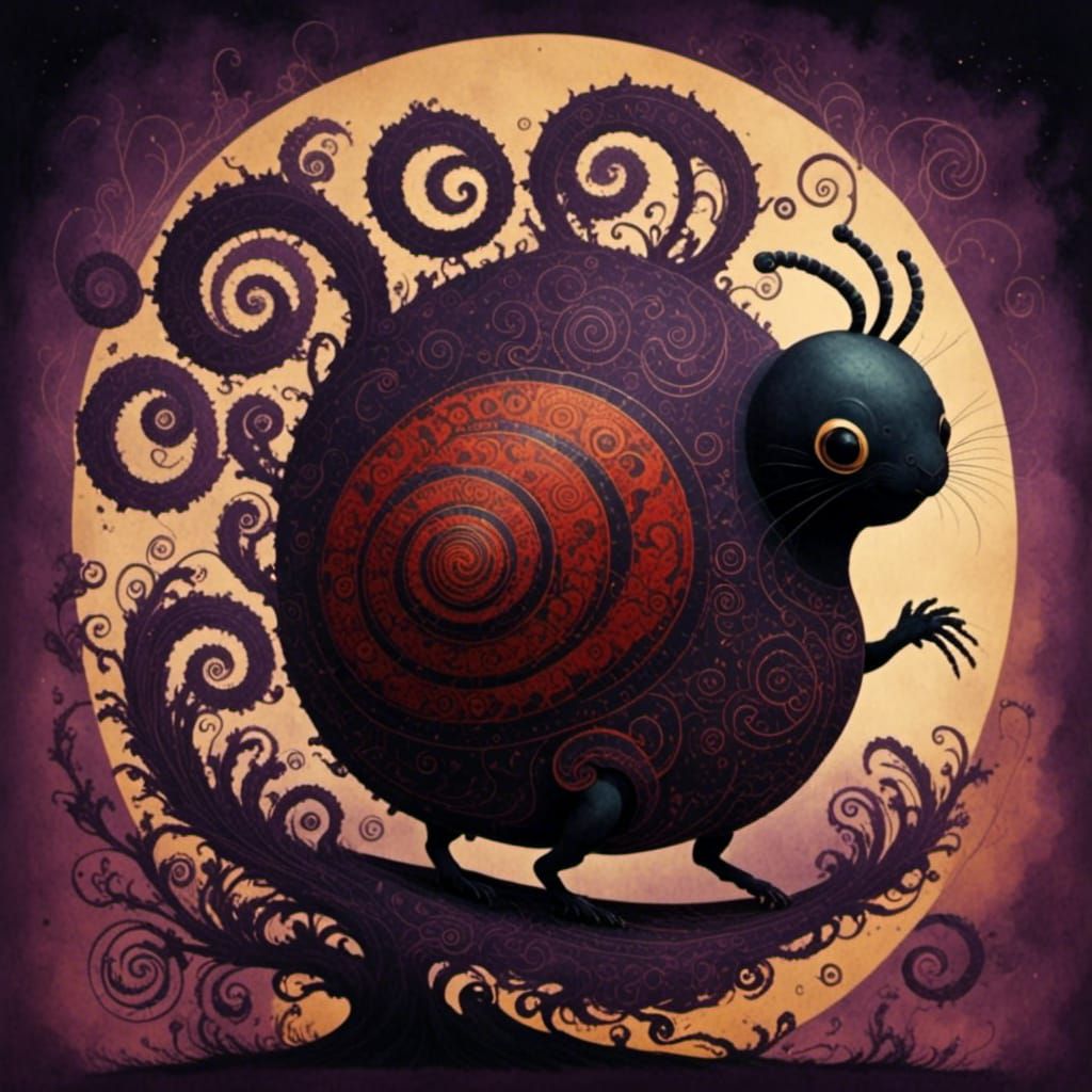 Harmonic Violet Fusion in Digital Art