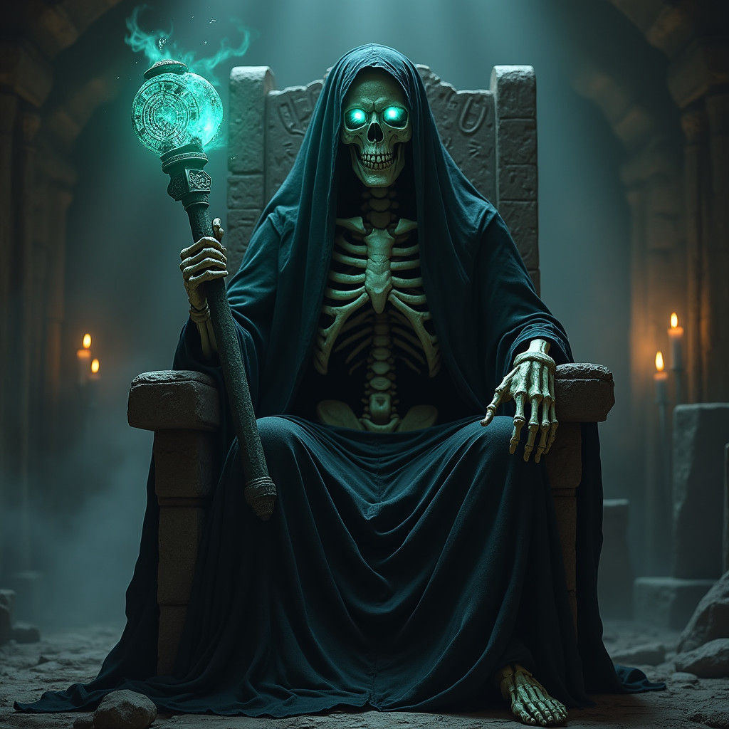 Crypt Keeper: A Dark Fantasy Portrait