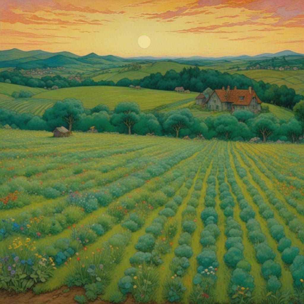 Avec chaque pomme de terre nous aimerions combler la terre e...