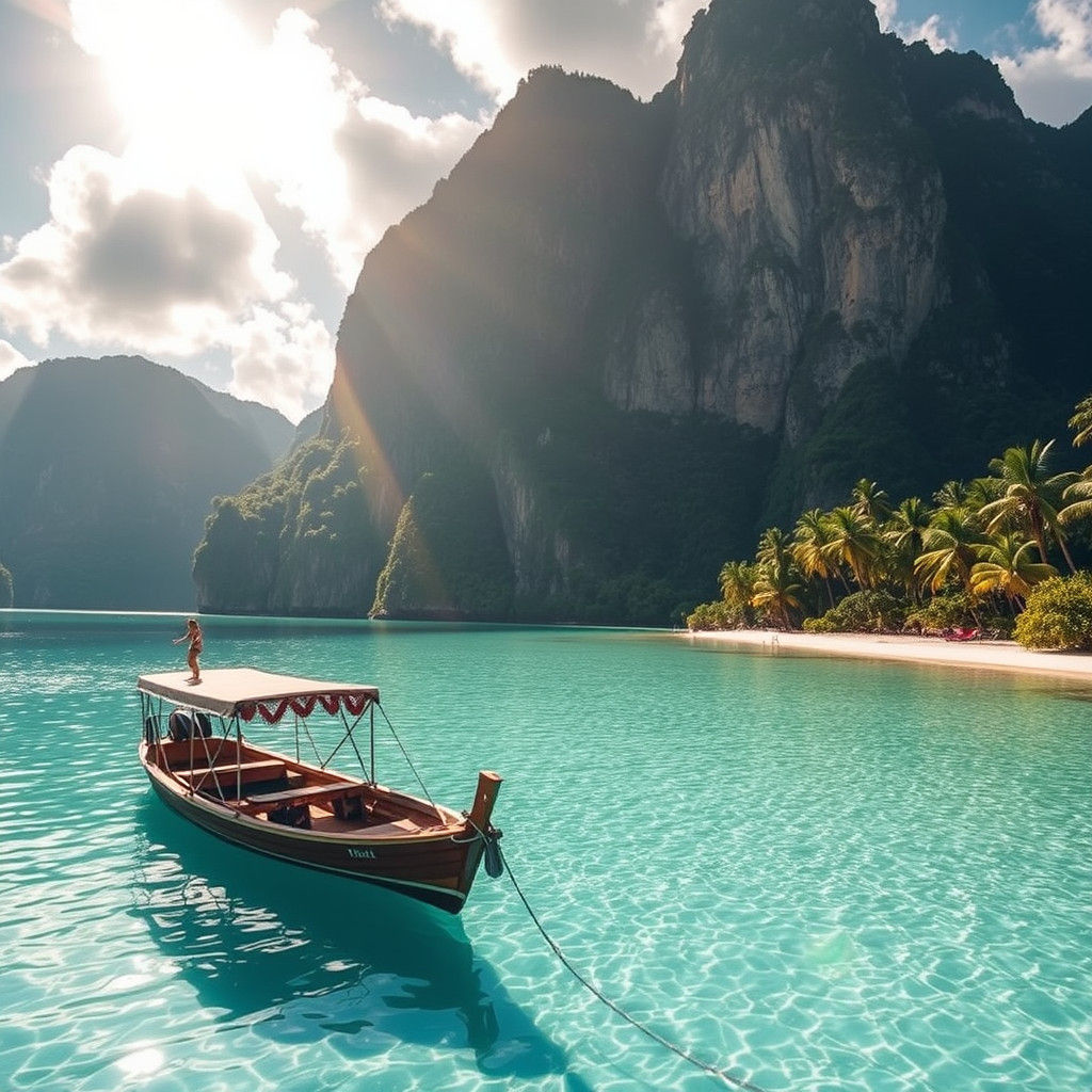 AI Generated Image of Paradise