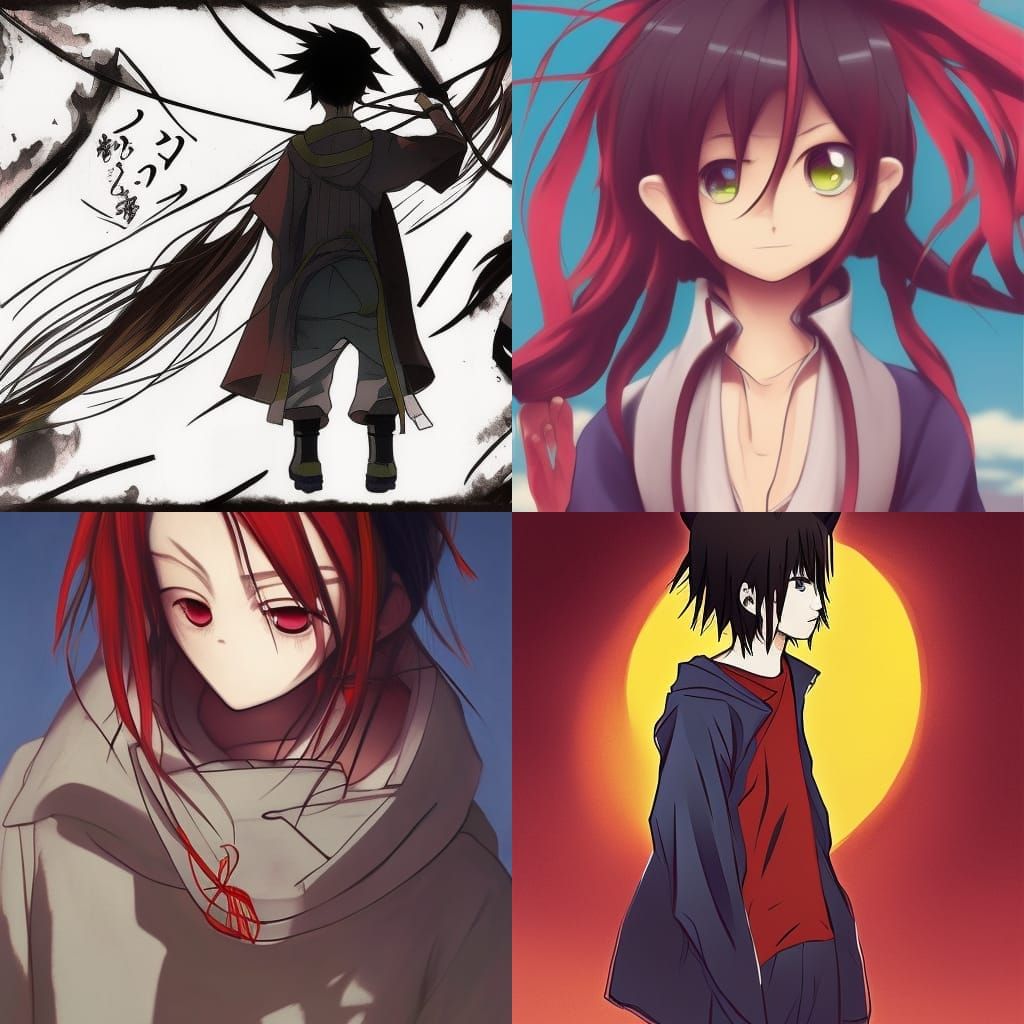 Tanjiro in Anime Key Visual Style