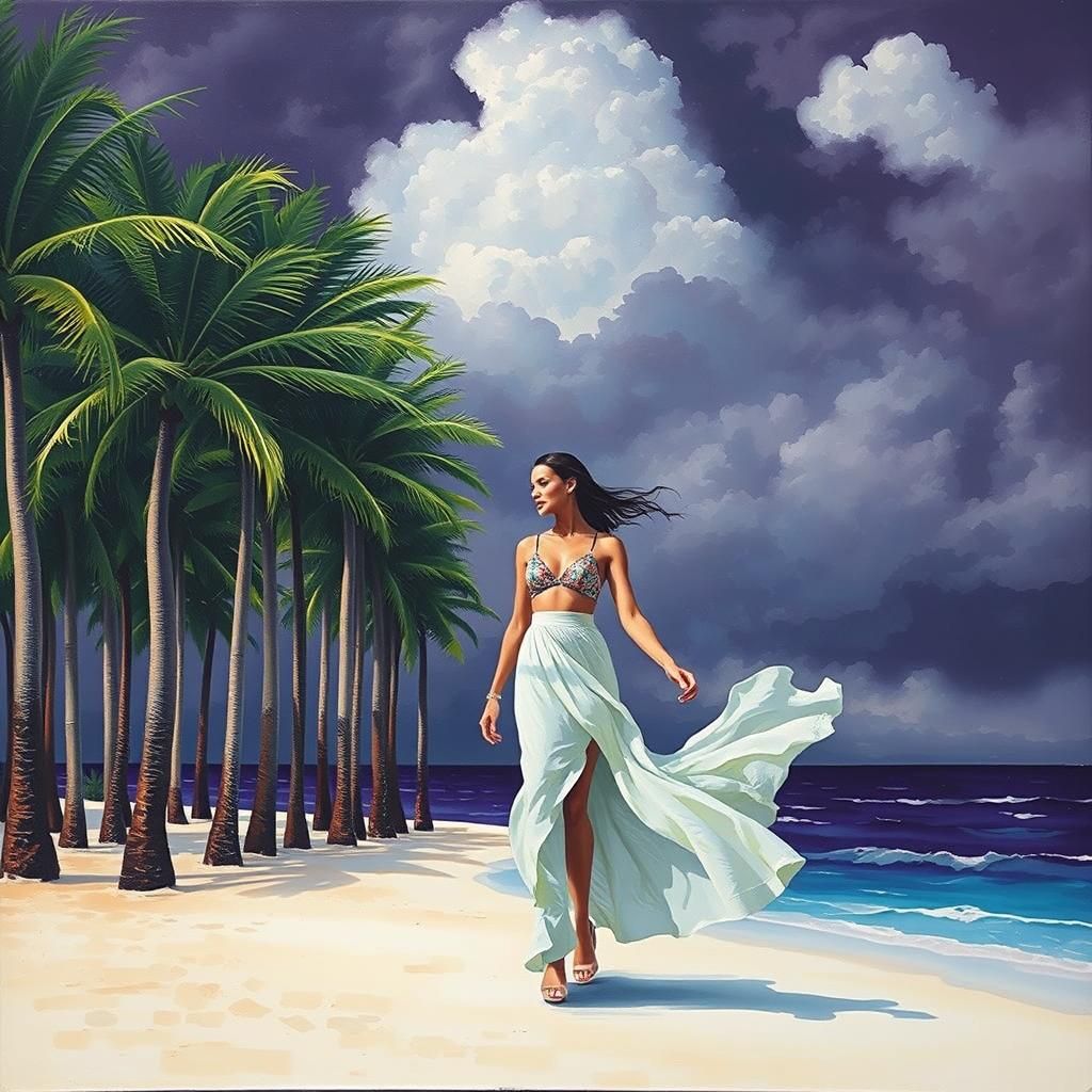 Masterful surrealist image, Magritte style, Salvador Dali, a...