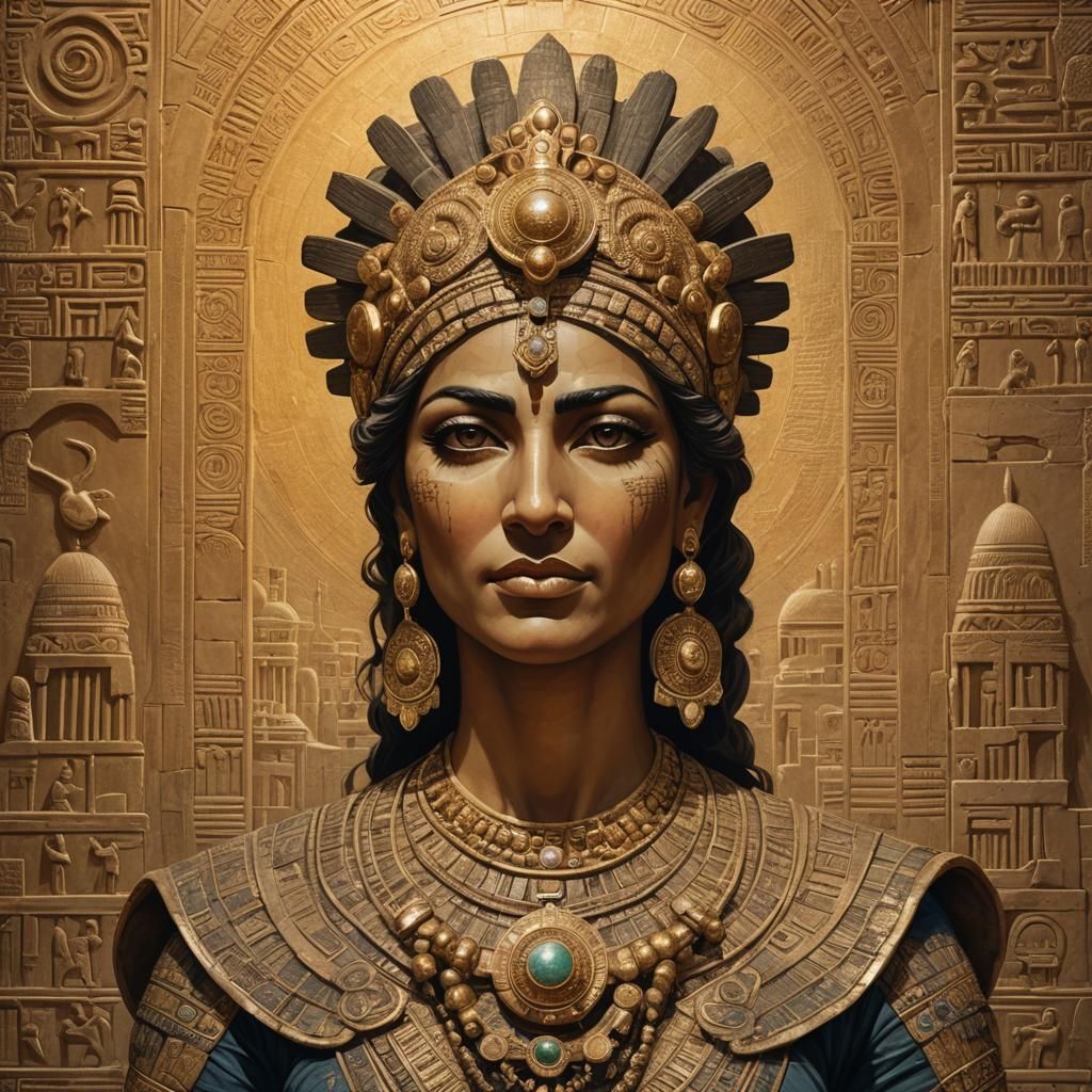 Babylonian Goddess in Baghdad