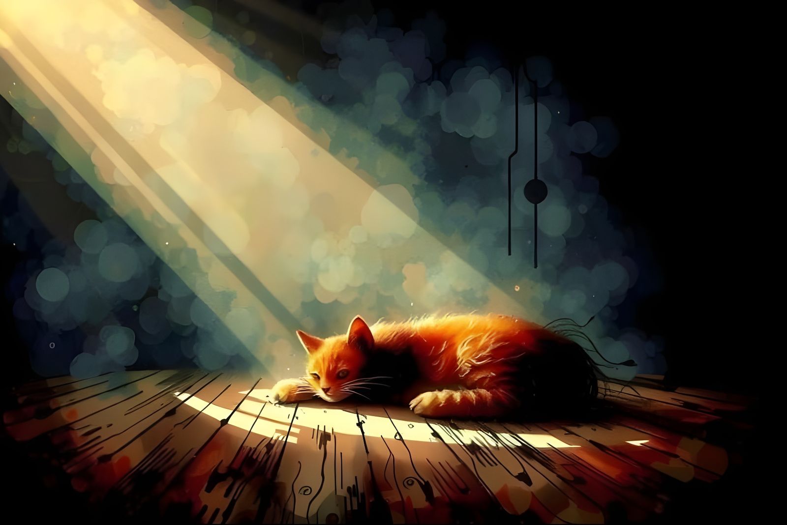 Vibrant Watercolor Masterpiece