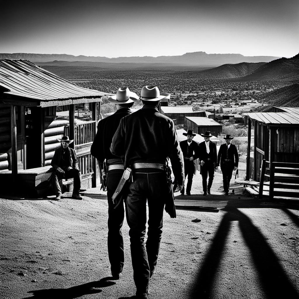 O.K. Corral Robbery in Silver City, Brocade Style