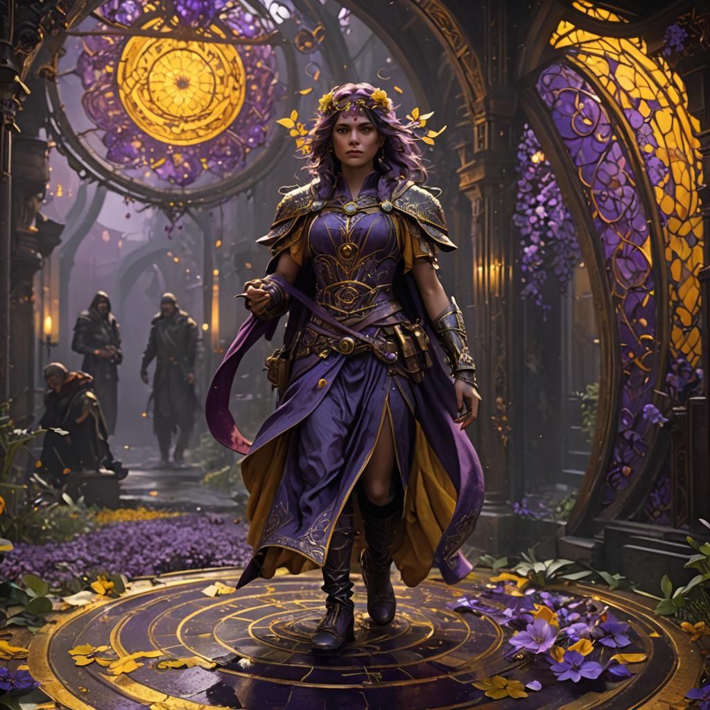 Dark Fantasy Concept Art in Hyperrealistic Style