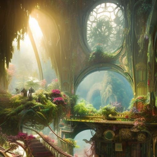 Inviting Dressmaker's Shop Interior in Cosy Style