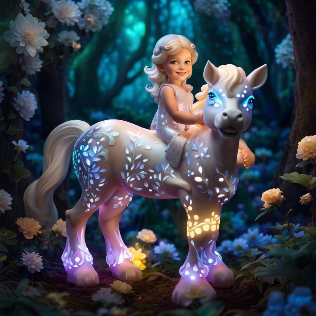 Adorable Smiling Chibi Toddler Centaur! #3