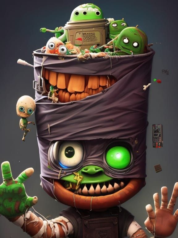 Garbage Pail Tots: Mummified Monty