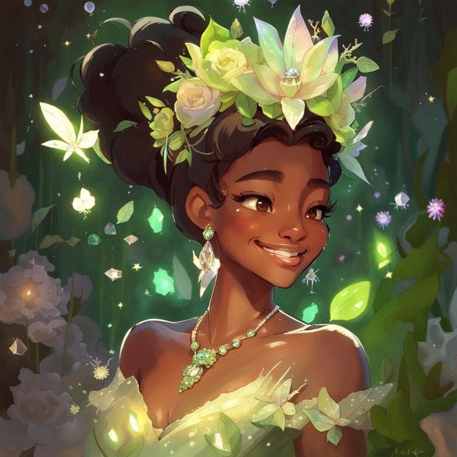 AI Image of Princess Tiana