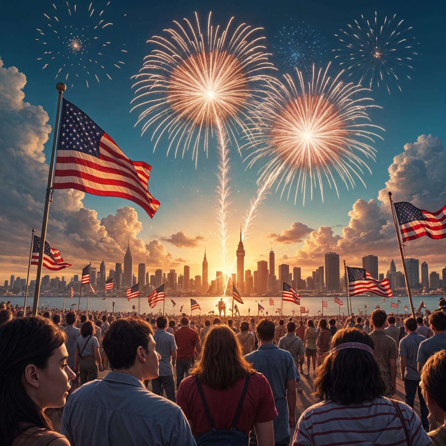 Independence Day Celebration: A Patriotic Image