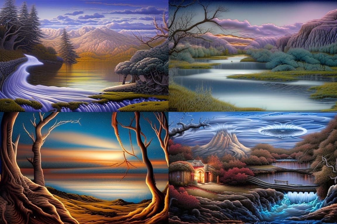 Epic Fantasy Landscape Art