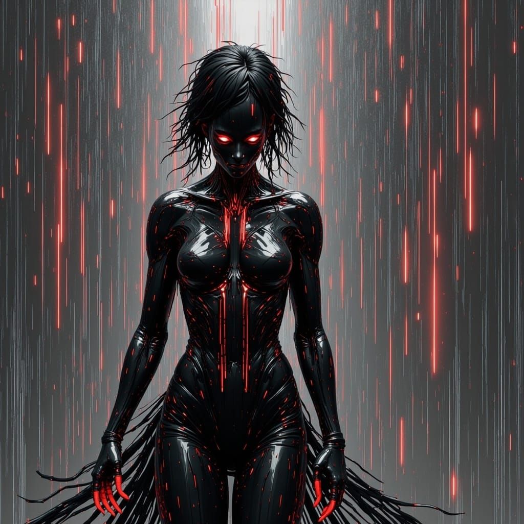 Cyberpunk Etherverse Hitman