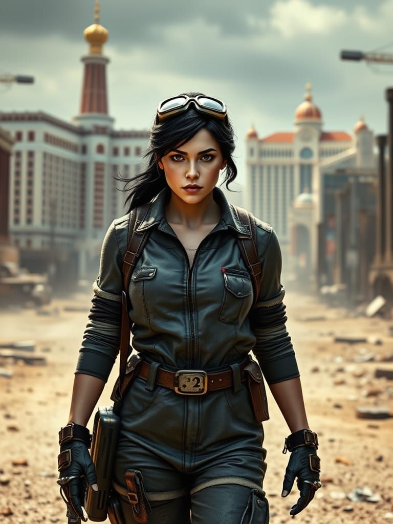 Post-Apocalyptic Snow White: Resilient in a Ruined Las Vegas