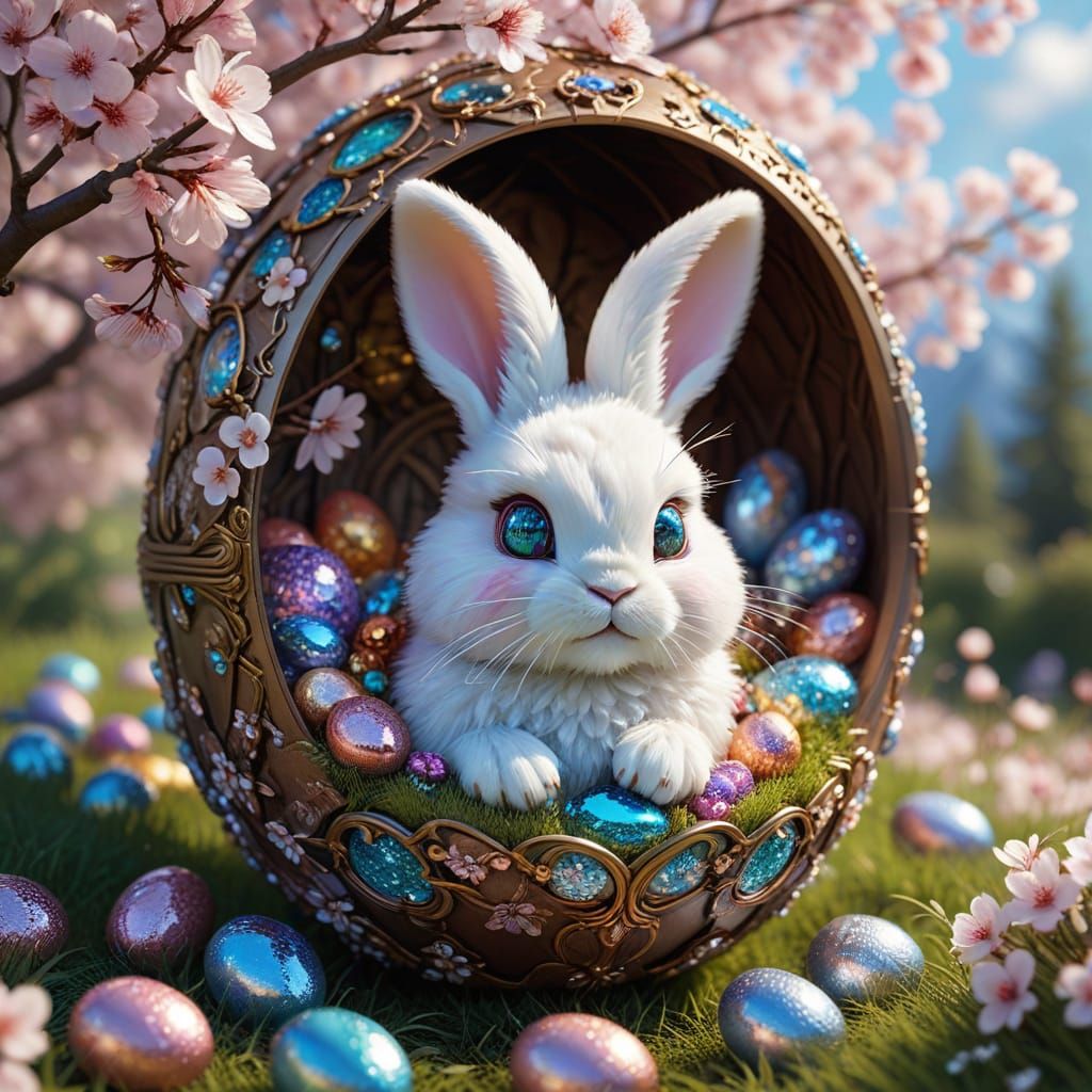 Enchanted Whimsy in a Faberge Egg